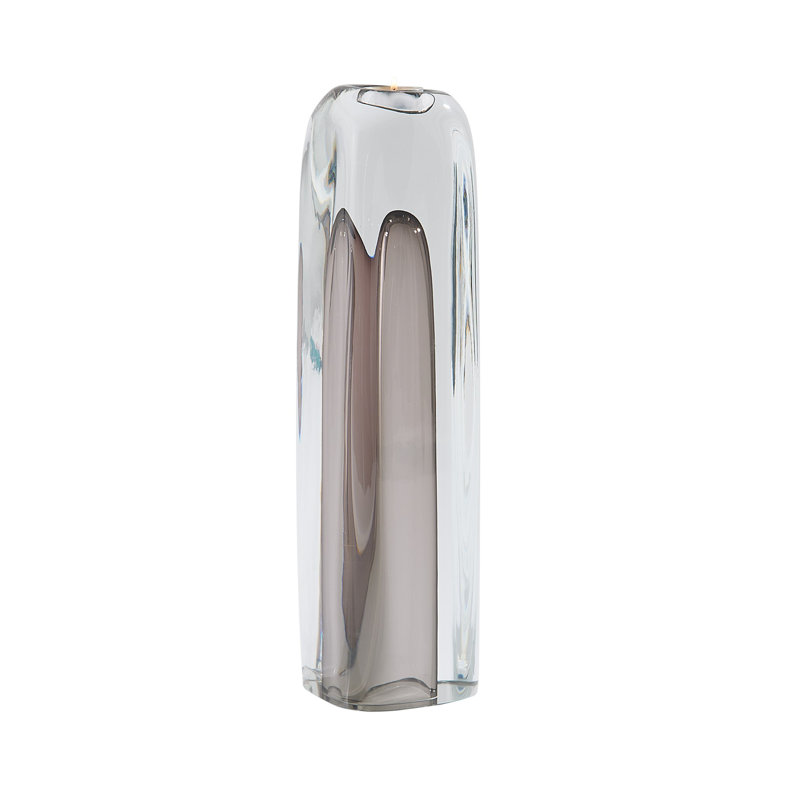 Tower T-Lite Holder/Vase-Grey-Lg