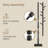 Trikomou Solid Wood 8-Hook Freestanding Coat Rack-1440958482