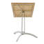 Table carrée en teck de L 30 po x l 30 po Westminter