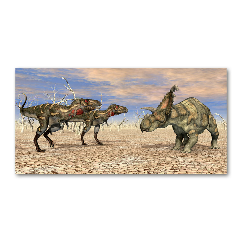 Dinosaurs - No Frame Print on Canvas