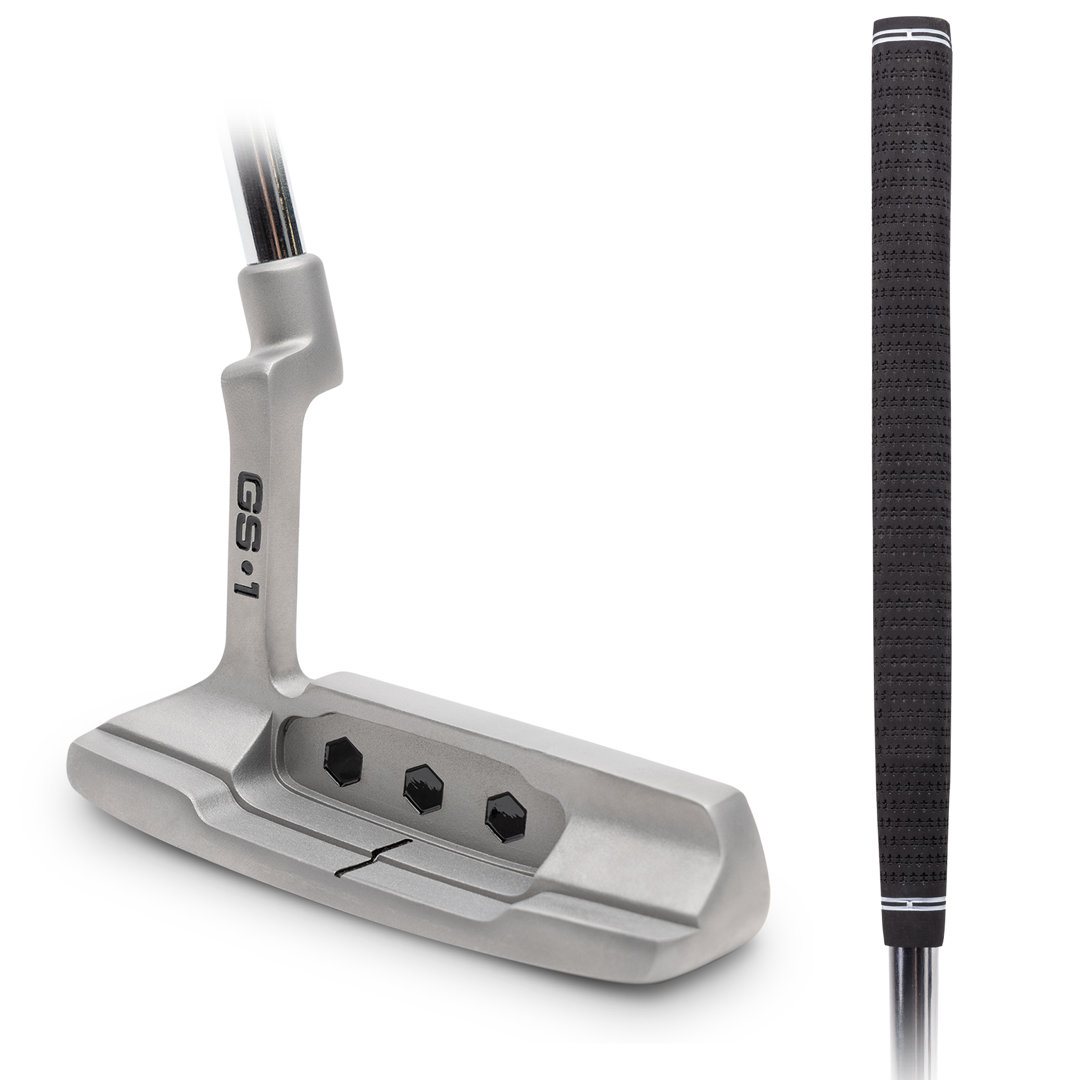 Gosports GS1 Tour Golf Putter  34 Right-Handed Blade Putter With Pistol Grip And Milled Face GoSports