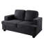 Causeuse moderne en velours-266531296