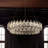 Alissya LED crystal Tiered Ring Chandelier