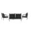 Poland Metal 5 - Person Seating Group with Cushions