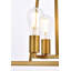 Lustre linéaire à 4 lumières Gloriajean-992946898-993092652
