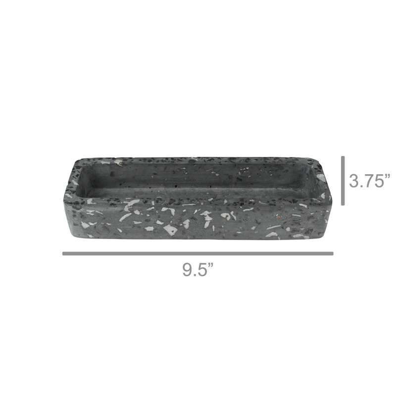 Cement Pen Holder, Black
