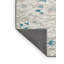 Tapis gris soyeux et moelleux-101423294