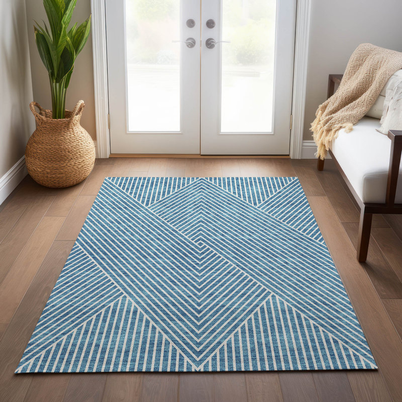 Pentagia Area Rug, Rectangle 9' x 12'