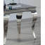 Pieds de style cabriole en acier inoxydable Glam-2003733639