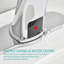 Robinet de meuble-lavabo monotrou sans contact