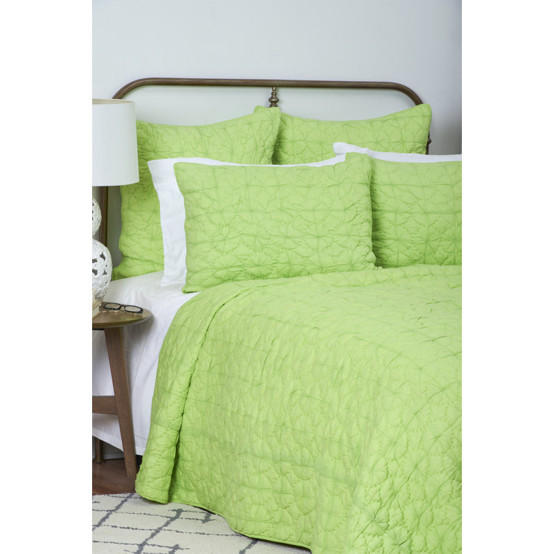 Courtepointe réversible en coton Melody, Courtepointe double/grand, Agrume