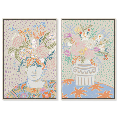 Summer Flourish Set Set by Oliver Gal