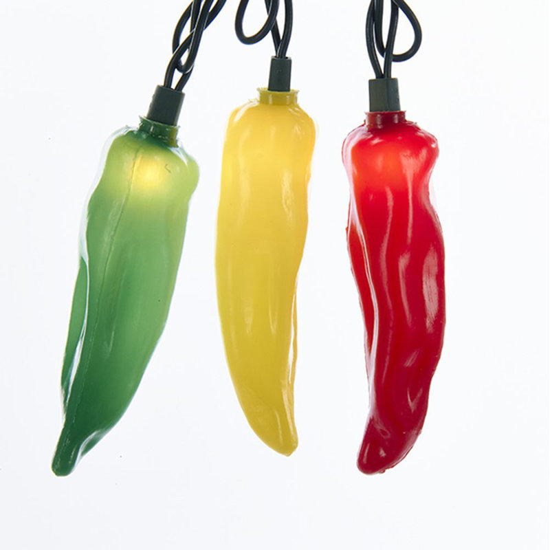Chili poivre 10 lumières de chaîne