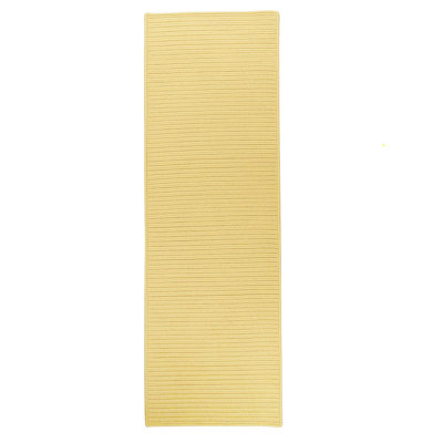 Tapis jaune tressé à la main Alexus