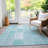 Patchwork Indoor / Outdoor Rug-657848097