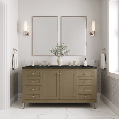 Ensemble de meuble-lavabo double 60 po Chicago
