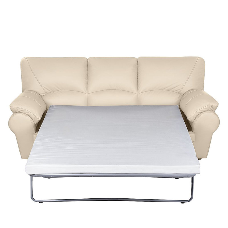 Heppman 3 Seater Sofa Bed, Beige