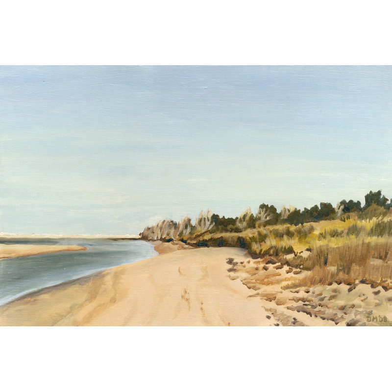 The Sound Shoreline I by Dianne Miller - Wrapped Canvas Painting Print, 81cm H x 122cm W, Wrapped Canvas
