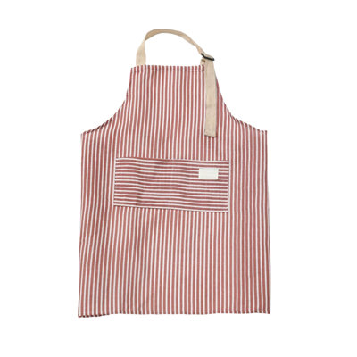 Women's Striped Cottons And Linen Apron Waterproof Kitchen Cooking Apron Adjustable Chef Apron With Pockets Baking Apron Bib Apron For Kitchen Cooking Baking