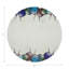 Xmas Ornaments White Vegan Leather Round Coasters