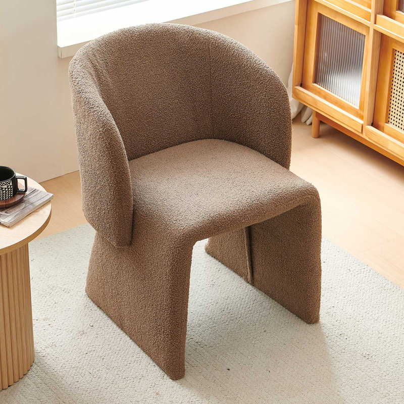 Chaise Teddy Tashi, Brun, 4