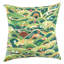 Coussin turc en soie fine rose clair / beige / noir / jaune-125010043-125010023