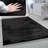 Super Soft Area Rug In Solid Black-1800919299