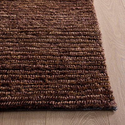Seden Organic Hand Knotted Jute Solid Color Rug