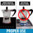 Zulay Kitchen Classic Stovetop Espresso Maker Moka Pot Authentic Italian Style