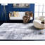 Tapis abstrait gris / ivoire Minyard-153731599