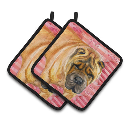 Caroline's Treasures Polyester Potholder