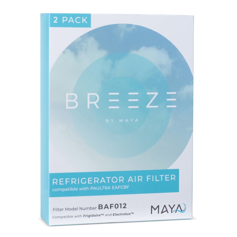 MAYA Breeze By MAYA Paultra Replacement Refrigerator Air Filter Compatible  with Frigidaire Pure Air Ultra