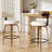 Chic Swivel Leather Upholstered Bar Stool For Ultimate Comfort And Style-647653540-647653562
