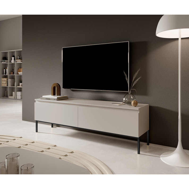 Auburntown Unfinished TV Stand for TVs up to 60", Grey