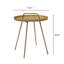 Table d'appoint en acier inoxydable Gurtrude-2044077492