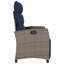 Chaise de patio inclinable avec table d'appoint en rotin de poly-202140287-202140282
