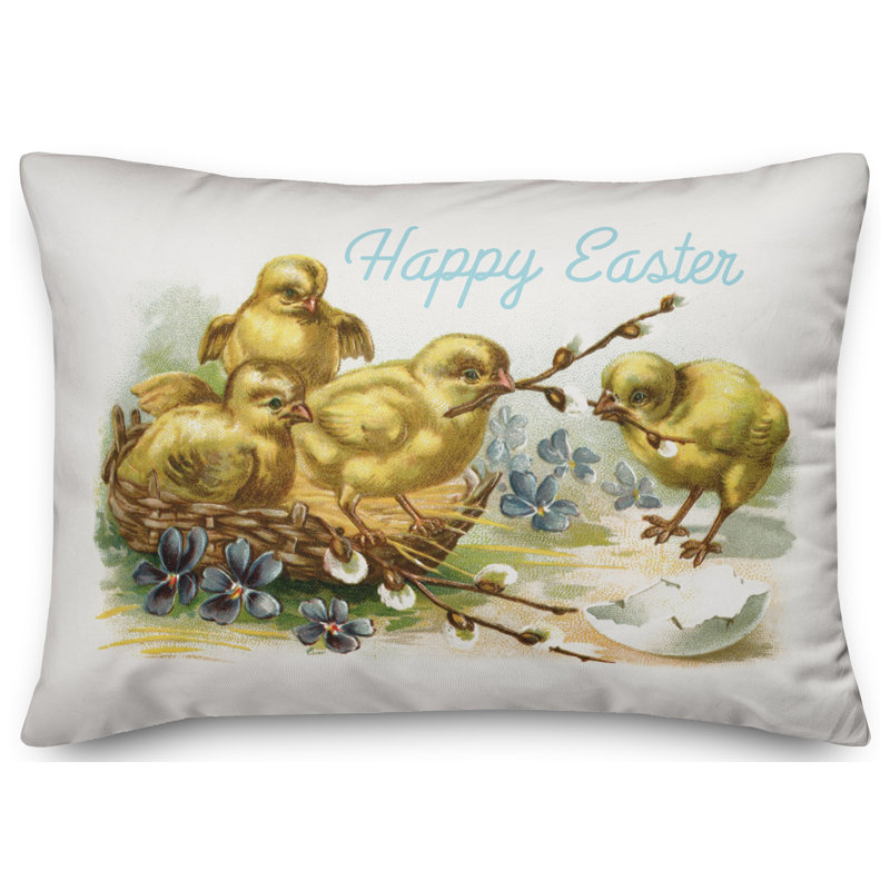 Hippity Hoppity Throw Pillow