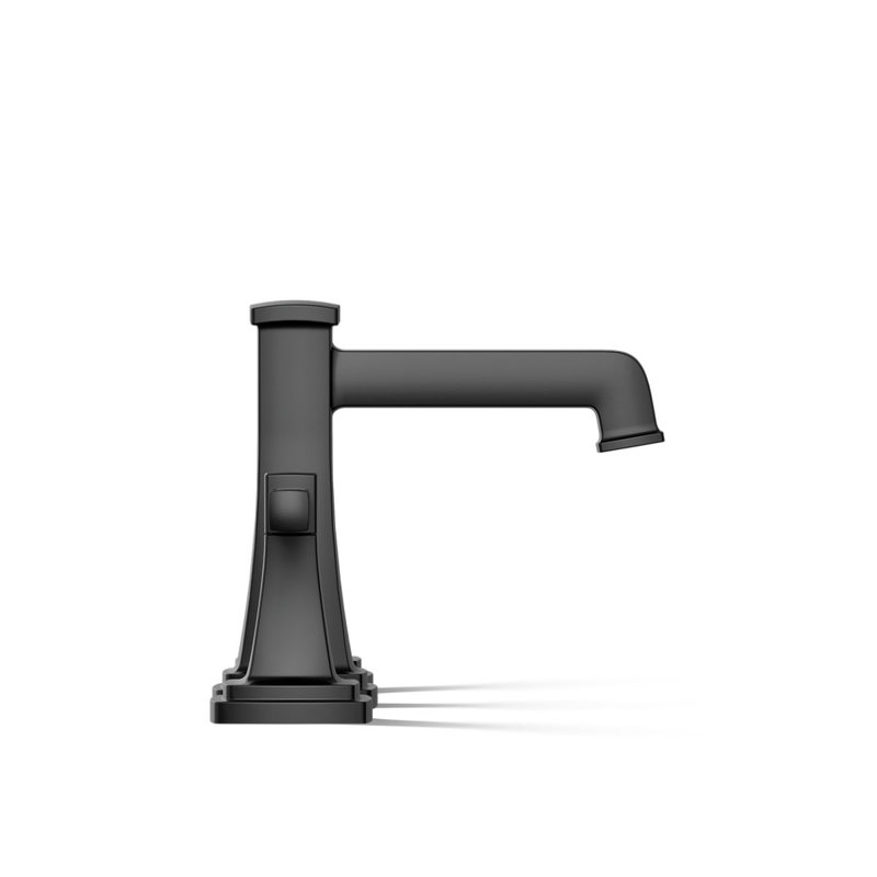 Riff Widespread Bathroom Sink Faucet, 0.5 GPM, Vibrant Brushed Moderne Brass
