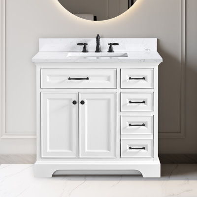 Aanayah 36" Single Bathroom Vanity Set