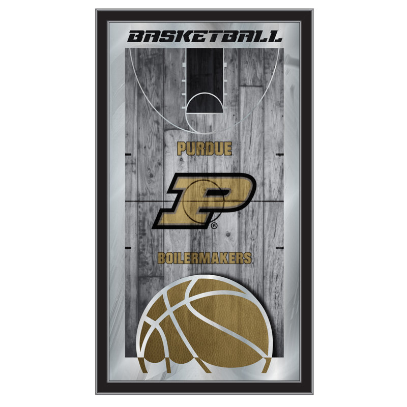 « basket mirror », impression encadrée NCAA, Purdue
