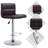 Watanabe Swivel Upholstered Adjustable Height Counter Stool with Metal Frame-28662789