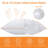 Bed Pillows Set Of 2, Fluffy Pillows For Back, Stomach Or Side Sleepers, Luxury Hotel Quality, White-119336313