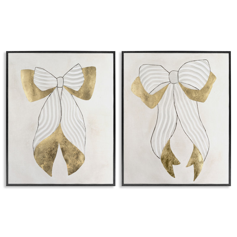Ensemble de 2 giclées encadrées neutres et élégantes, par Vanna Lam, Giclée encadrée noir minuit, H 30 po x l 48 po