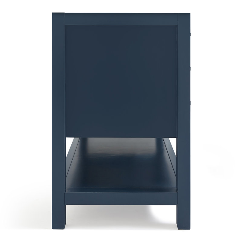 48'' W Single Bathroom Vanity Base, Midnight Blue
