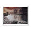 Winter River Landscape - reproduction de cadre flottant sur toile-798941496-798941503