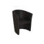 Julio Faux Leather Barrel Chair
