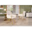 Metal Side Chair in Beige-578576936