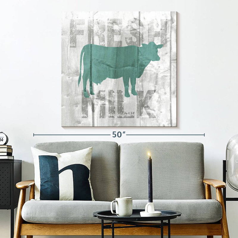 Fresh Milk, 33" H x 33" W