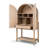 Boudreau Bar Cabinet-Light Natural Parawood
