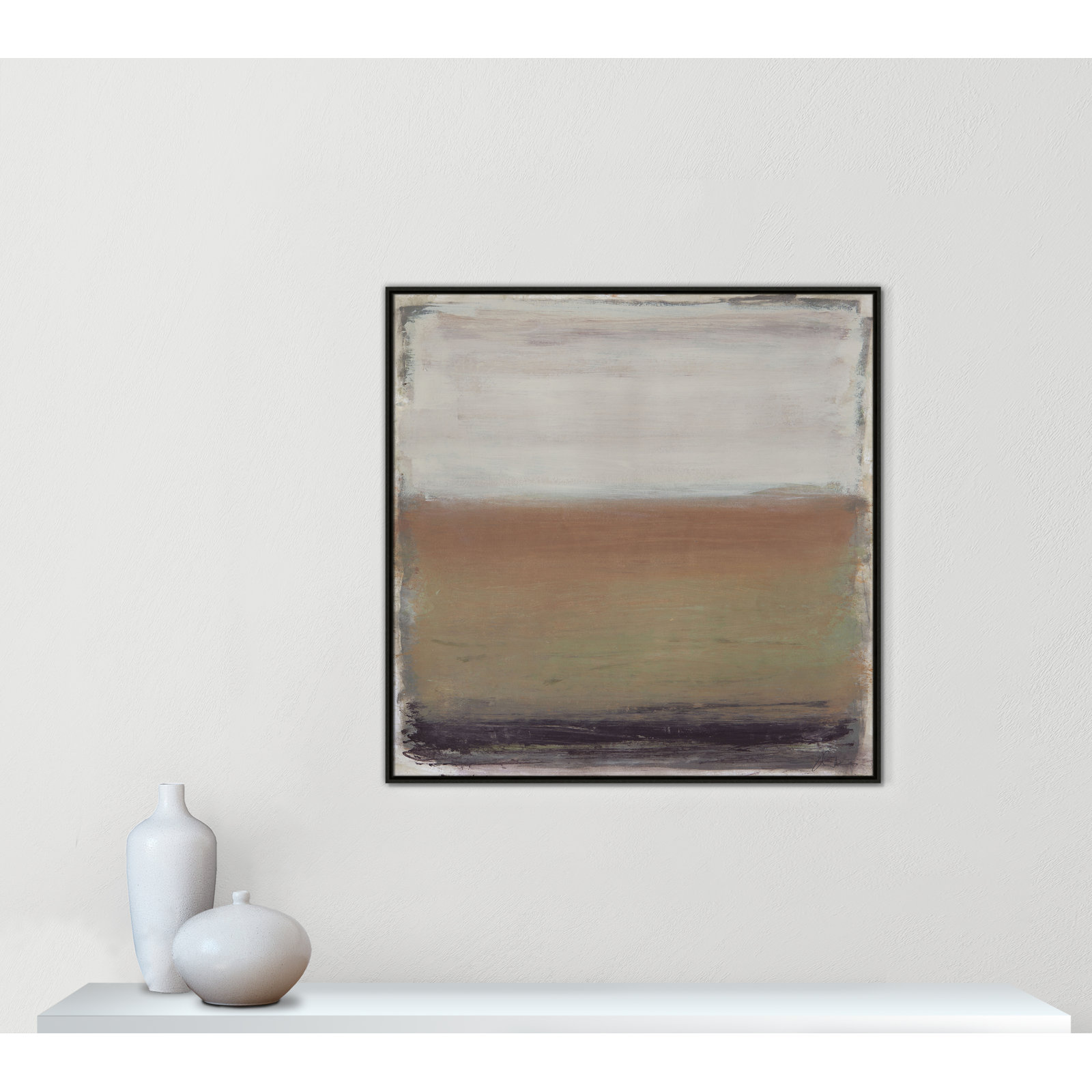Alana "Arizona" Print by Filippo Ioco, 41.5" H x 41.5" W, Espresso